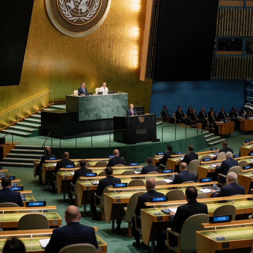 Salón de la Asamblea General de las Naciones Unidas