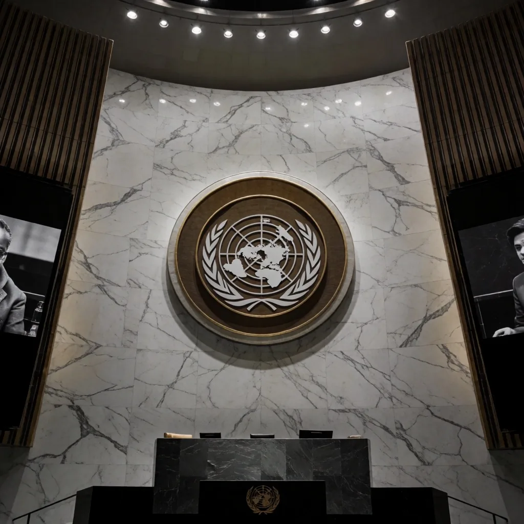 Salón de la Asamblea General de la ONU